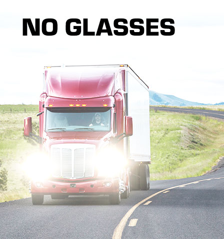 Car headlights without Tac Glasses