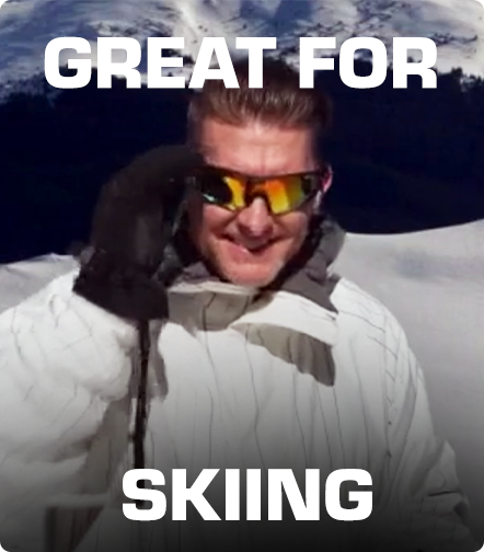 Tac Glasses are great for skiing